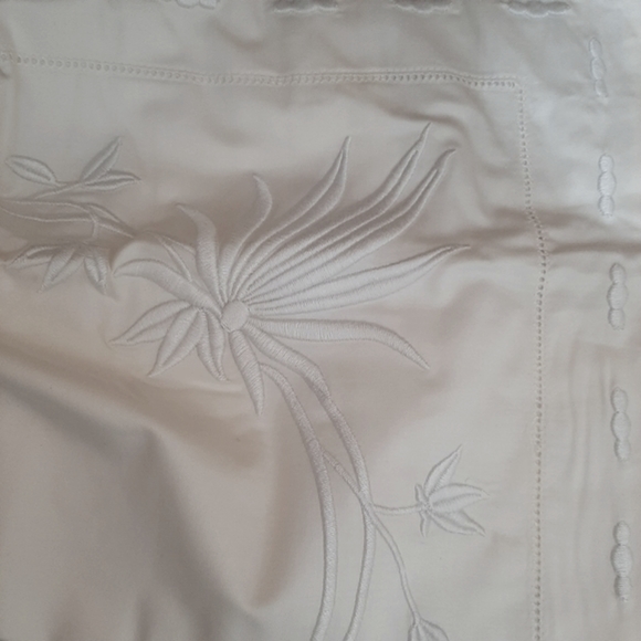 Ralph Lauren KING Islesboro Hillsboro Shams MSRP $430 Cream - Picture 13 of 14